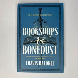 Bookshops & Bonedust Travis Baldree Hardcover 1st Edition Sprayed Edges Fantasty